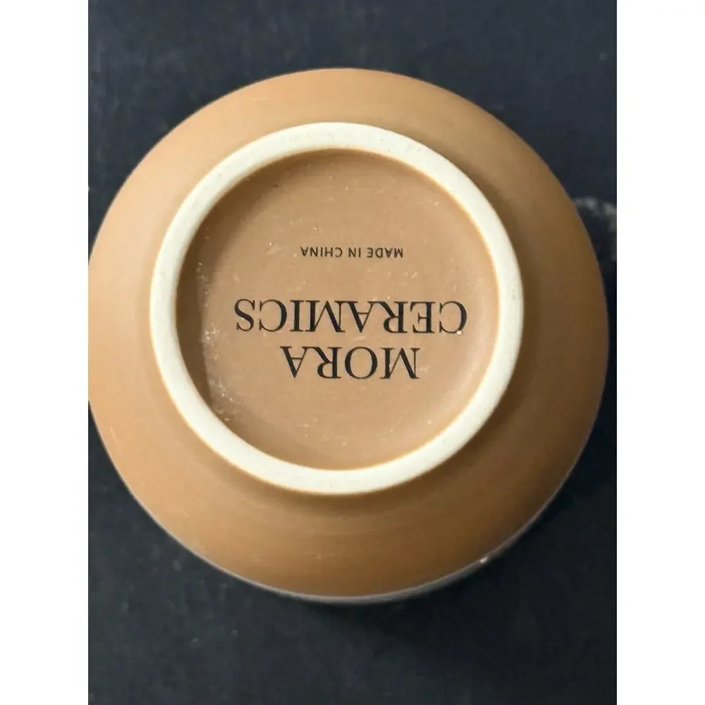 Mora Ceramics Demitasse Espresso Cup & Saucer Set